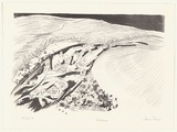 Artist: b'Kamp, Jenni.' | Title: b'Deluge' | Date: 1997, March - April | Technique: b'lithograph, printed in black ink, from one stone'