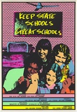 Title: b'Keep state schools great schools' | Date: 1983 | Technique: b'screenprint, printed in colour, from eight stencils'