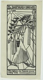 Artist: b'Waller, Christian.' | Title: b'The Shepherd of Dreams.' | Date: 1932 | Technique: b'linocut, printed in black ink, from one block'