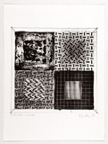 Artist: b'LARKIN, Allen' | Title: b'Beneath my feet.' | Date: 1988 | Technique: b'lithograph, printed in black ink, from one stone [or plate]'