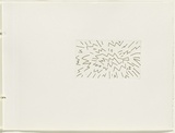 Artist: b'JACKS, Robert' | Title: b'not titled [abstract linear composition]. [leaf 24 : recto]' | Date: 1978 | Technique: b'etching, printed in black ink, from one plate'