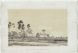 Artist: COGNE, Francois | Title: View near the swamp 1859. | Date: c.1859 | Technique: lithograph, printed in colour, from two stones (black image, cream tint-stone)