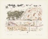 Artist: MACQUEEN, Mary | Title: Slag - Eaglehawk | Date: 1982 | Technique: lithograph, printed in colour, from multiple plates | Copyright: Courtesy Paulette Calhoun, for the estate of Mary Macqueen