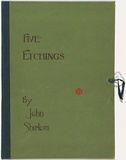 Artist: SHIRLOW, John | Title: Five Etchings. | Date: 1904 | Technique: etchings, printed in warm black/brown ink, each from one copper plate; letterpress text