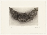 Artist: GANAIA, Nicholas | Title: Women's Plate (Katau) | Date: 2006 | Technique: etching, printed in black ink with plate-tone, from one plate