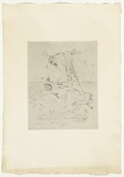 Artist: BOYD, Arthur | Title: Jonah page 112. | Date: 1972-73 | Technique: etching, printed in black ink, from one plate | Copyright: Reproduced with permission of Bundanon Trust
