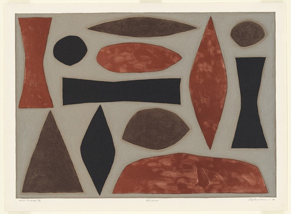 Artist: b'Coburn, John.' | Title: b'Uluru' | Date: 1990, June | Technique: b'lithograph, printed in colour, from five stones [or plates]'