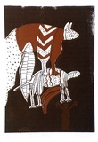Artist: b'SAGIBA, Iris' | Title: b'Laura images' | Date: 1986 | Technique: b'screenprint, printed in colour, from multiple stencils'
