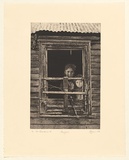 Artist: EWINS, Rod | Title: Insight (The Residence IV). | Date: 1983, June | Technique: photo-etching and aquatint, printed in black ink, from one plate