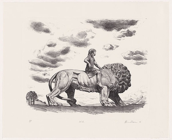 Artist: b'Headlam, Kristin.' | Title: b'Wish' | Date: 2006 | Technique: b'lithograph, printed in black ink, from one stone'