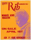 Artist: UNKNOWN | Title: Spare rib women's news magazine | Date: 1976 | Technique: screenprint, printed in colour, from multiple stencils