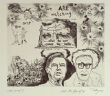 Artist: b'COLEING, Tony' | Title: b'Just the few of us' | Date: 1983 | Technique: b'etching, printed in black ink, from one plate'