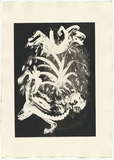 Artist: b'BOYD, Arthur' | Title: b'Te Deum of the unicorn.' | Date: 1973-74 | Technique: b'aquatint, printed in black ink, from one plate' | Copyright: b'Reproduced with permission of Bundanon Trust'