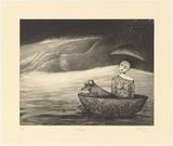 Artist: Perrow, Deborah. | Title: Mission | Date: 2001 | Technique: etching, printed in black ink, from one plate