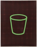 Artist: b'Band, David.' | Title: b'Untitled [5] green cup.' | Date: 1997 | Technique: b'screenprint, printed in colour, from five stencils'