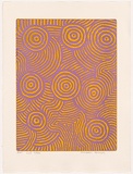 Artist: b'Jagamara, Kumantje (Michael Nelson).' | Title: b'Untitled (2).' | Date: 2007 | Technique: b'open-bite and aquatint, relief roll, printed in colour, from two plates'