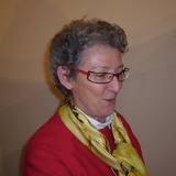 Artist: b'Butler, Roger' | Title: b'Portrait of Noreen Grahame, Grahame Galleries and Editions,  Australian Print Symposium, Canberra, 2007' | Date: 2007