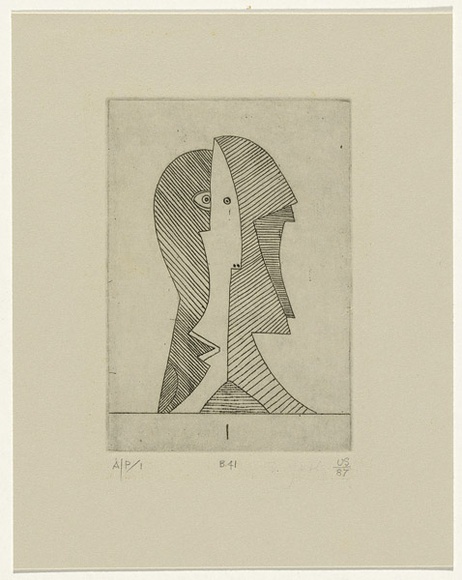 Artist: b'SELLBACH, Udo' | Title: b'not titled' | Date: 1960-80 | Technique: b'etching'