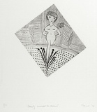 Artist: b'SHEARER, Mitzi' | Title: b'Beauty amongst the thorns' | Date: 1978