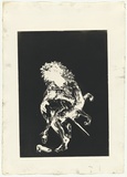 Artist: BOYD, Arthur | Title: The Unicorn's Love Dance. | Date: 1973-74 | Technique: aquatint, printed in black ink, from one plate | Copyright: Reproduced with permission of Bundanon Trust