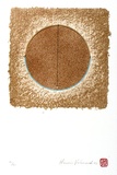 Artist: b'Valamanesh, Hossein.' | Title: b'not titled.' | Date: 1982 | Technique: b'lithograph, printed in colour, from multiple stones; additions of stone, cane and thread'