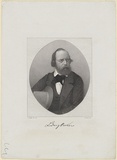 Artist: b'Schoenfeld, Frederick.' | Title: b'Ludwig Becker.' | Date: 1861 | Technique: b'lithograph, printed in black ink, from one stone'