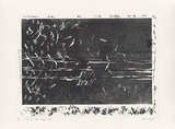 Artist: b'MEYER, Bill' | Title: b'A time and space feeling good' | Date: 1979-1982 | Technique: b'photo-etching, aquatint and drypoint, printed in black ink, from one plate' | Copyright: b'\xc2\xa9 Bill Meyer'