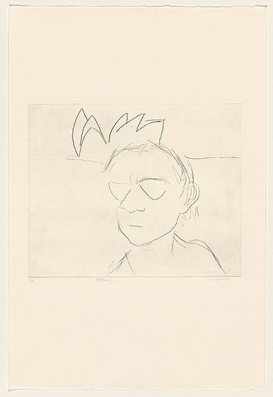 Title: Sydney 3 | Date: 1982 | Technique: drypoint, printed in black ink, from one perspex plate