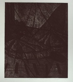 Artist: b'STAFFIERI, Mara' | Title: bEveryone's home | Date: 1993 | Technique: b'etching and aquatint, printed in black ink, from one plate'