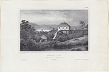 Title: Moulins a Blé dans les environs d'Hobart-town. (Corn mill at Hobart Town) | Date: c.1833 | Technique: lithograph, printed in black ink, from one stone