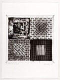 Artist: LARKIN, Allen | Title: Beneath my feet. | Date: 1988 | Technique: lithograph, printed in black ink, from one stone [or plate]
