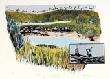 Artist: b'Pickett, Byron.' | Title: b'Porter Bay, marina development' | Date: 1985 | Technique: b'screenprint, printed in colour, from multiple stencils'