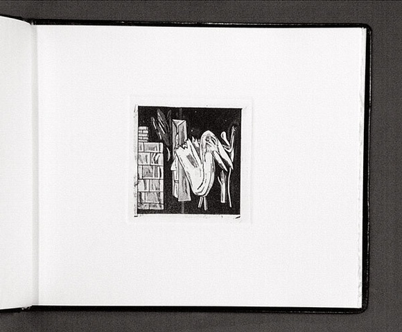 Artist: b'Gurvich, Rafael.' | Title: b'Seven day week: the fourth day. [leaf 13: recto].' | Date: (1977) | Technique: b'etching, printed in black ink, from one plate' | Copyright: b'\xc2\xa9 Rafael Gurvich'