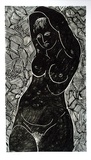 Artist: b'Counihan, Noel.' | Title: b'Jillian.' | Date: 1978, August | Technique: b'linocut, printed in black ink, from one block'