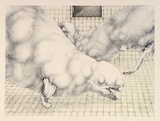 Artist: b'RICHARDSON, Berris' | Title: b'Belugas' | Date: 1978 | Technique: b'lithograph, printed in colour, from three stones [or plates]'