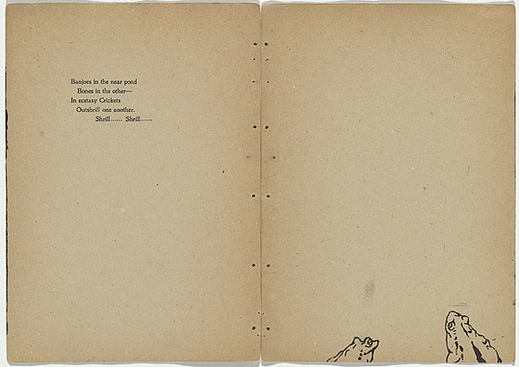 Artist: b'Rede, Geraldine.' | Title: b'not titled [banjoes in the near pond...]' | Date: 1905 | Technique: b'letter-press' | Copyright: b'\xc2\xa9 Violet Teague Archive, courtesy Felicity Druce'