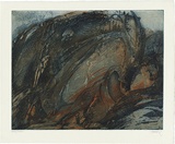 Title: b'Rocks' | Date: 1986 | Technique: b'deep-etching and aquatint, printed in colour, from two plates'