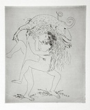 Artist: b'Stark, Peter.' | Title: b'Repudiation.' | Date: 1971 | Technique: b'etching, printed in black ink, from one plate' | Copyright: b'Reproduced with permission of Bundanon Trust'