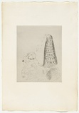 Artist: BOYD, Arthur | Title: Jonah page 71. | Date: 1972-73 | Technique: etching, printed in black ink, from one plate | Copyright: Reproduced with permission of Bundanon Trust