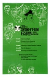 Artist: Shaw, Rod. | Title: 29th Sydney film festival, State Theatre | Date: 1982 | Technique: screenprint, printed in colour, from multiple stencils