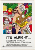 Artist: b'Cardew, Gaynor.' | Title: bIt's alright. | Date: 1989 | Technique: b'offset-lithograph, printed in colour, from multiple stones [or plates]'