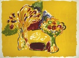 Artist: Churcher, Roy. | Title: Still life I | Date: 1984 | Technique: lithograph, printed in colour, from five zinc plates.