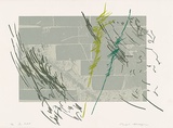 Artist: MEYER, Bill | Title: Ha Kotel [the wall] | Date: 1980 | Technique: screenprint, printed in four colours, from four screens | Copyright: © Bill Meyer