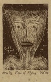 Artist: b'Bowen, Dean.' | Title: b'Fear of flying' | Date: 1992 | Technique: b'etching, printed in black ink, from one plate'