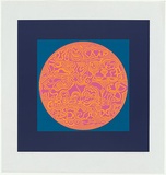Artist: b'LEACH-JONES, Alun' | Title: b'Shalimar' | Date: 1967 | Technique: b'screenprint, printed in colour, from four stencil' | Copyright: b'Courtesy of the artist'