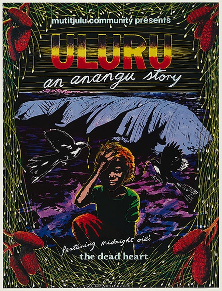 Artist: WORSTEAD, Paul | Title: ULURU - An anangu story | Date: 1986 | Technique: offset-lithograph, printed in colour, from seven plates | Copyright: This work appears on screen courtesy of the artist