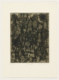 Artist: Larwill, David. | Title: For Harry | Date: 1990 | Technique: etching, printed in colour, from two plates