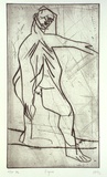 Artist: b'Furlonger, Joe.' | Title: b'Figure' | Date: 1992 | Technique: b'etching, printed in black ink, from one plate'