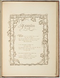 Artist: Meredith, Louisa Anne. | Title: Recognition [title page] | Date: 1860 | Technique: lithograph, printed in brown ink, from one stone