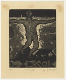 Artist: SELLBACH, Udo | Title: To persecute | Date: 1965 | Technique: etching and aquatint printed in black ink, from one plate